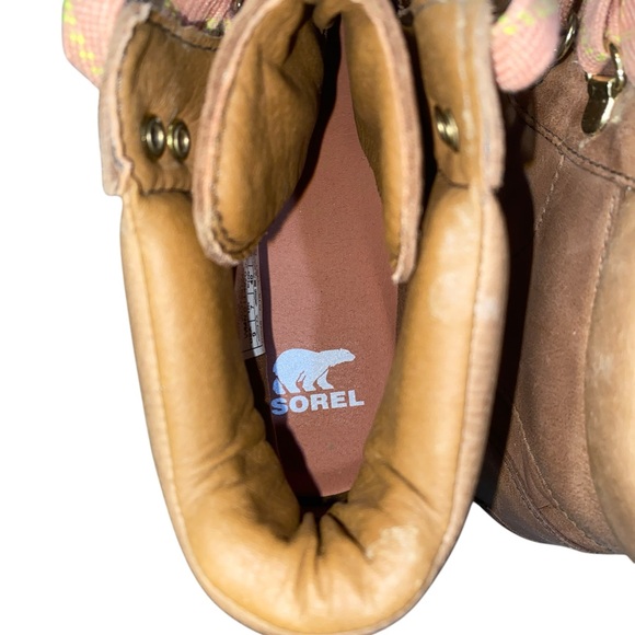 Sorel Lennox Waterproof Leather Hiker Boot Womens 9 - Picture 7 of 10